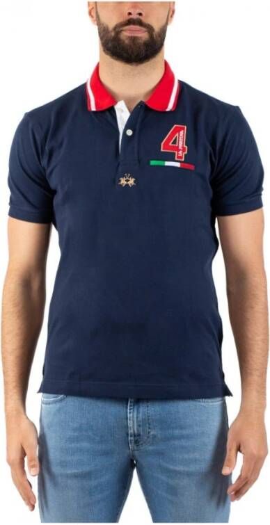 LA MARTINA Shirts Blauw Heren