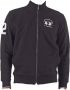 LA MARTINA Sweater met rits & Hoodies Zwart Heren - Thumbnail 1