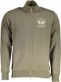 LA MARTINA Elegant groen fleece sweatshirt met borduurwerk Green Heren - Thumbnail 1