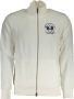 LA MARTINA Elegant wit zip-up sweatshirt met borduurwerk White Heren - Thumbnail 1