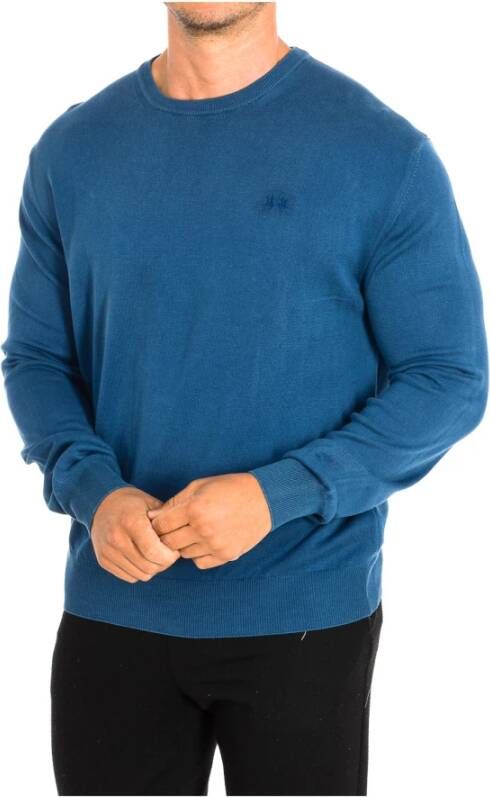 LA MARTINA Sweatshirts Blauw Heren