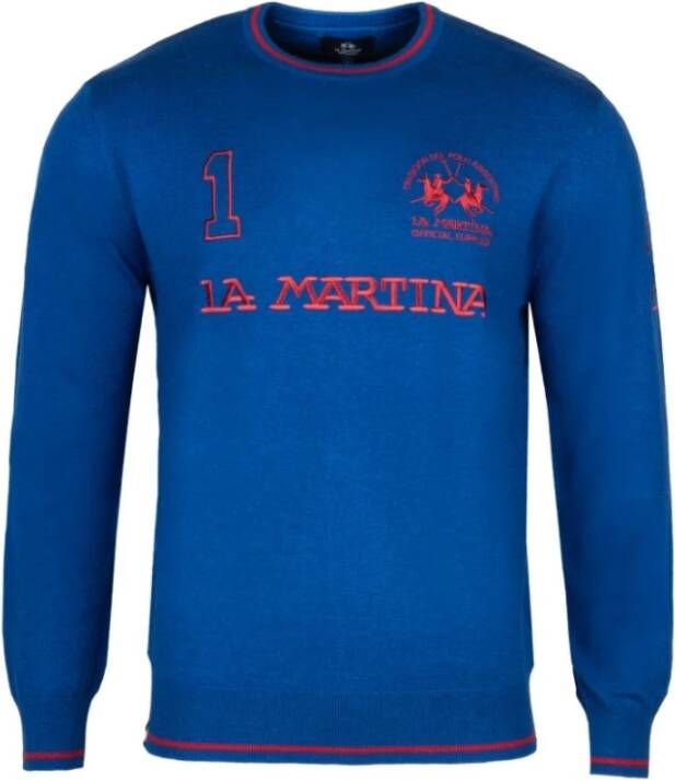 LA MARTINA Sweatshirts Blauw Heren