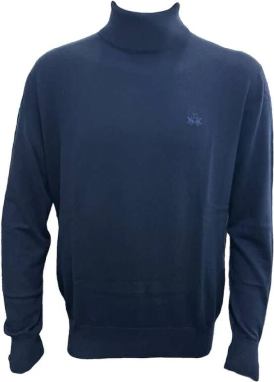 LA MARTINA Sweatshirts Hoodies Blauw Heren