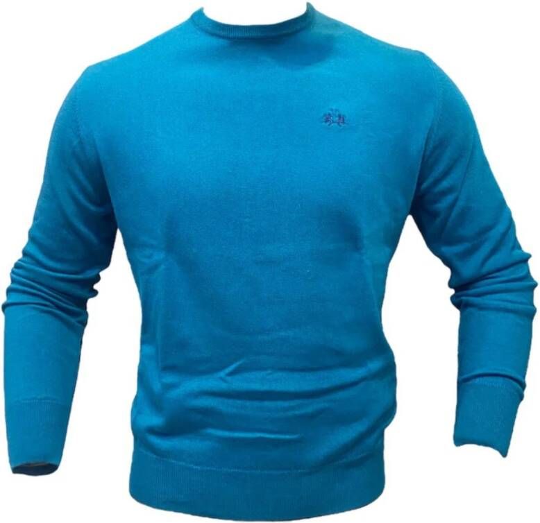 LA MARTINA Sweatshirts Hoodies Blauw Heren