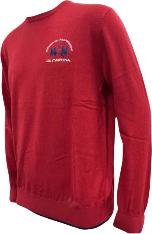 LA MARTINA Sweatshirts Hoodies Rood Heren
