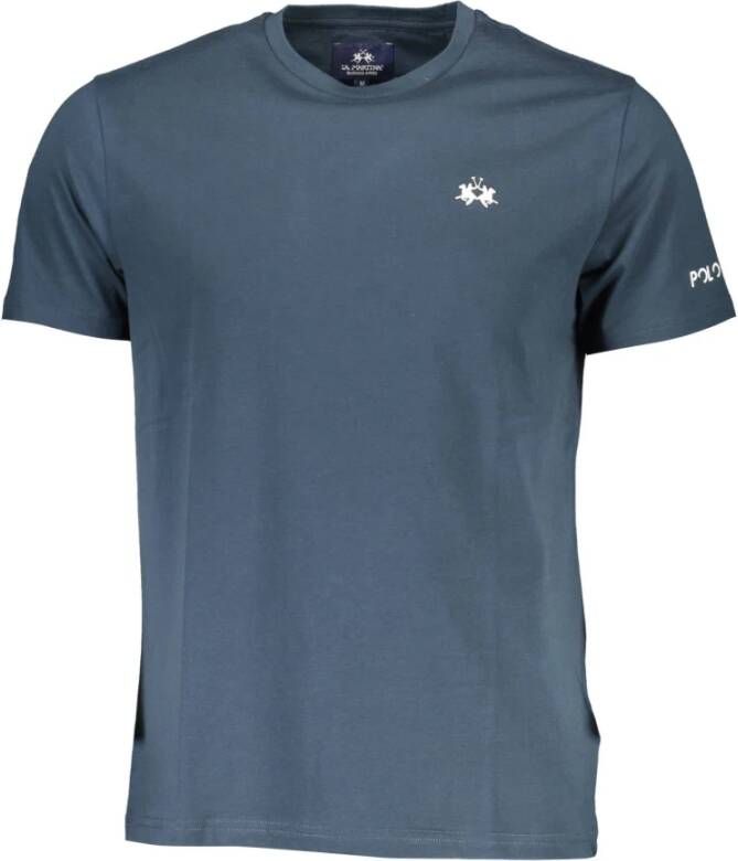 LA MARTINA T-Shirts Blauw Heren