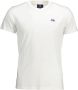 LA MARTINA Rode Katoenen T-Shirt Korte Mouwen Regular Fit Ronde Hals Print Logo Red Heren - Thumbnail 3