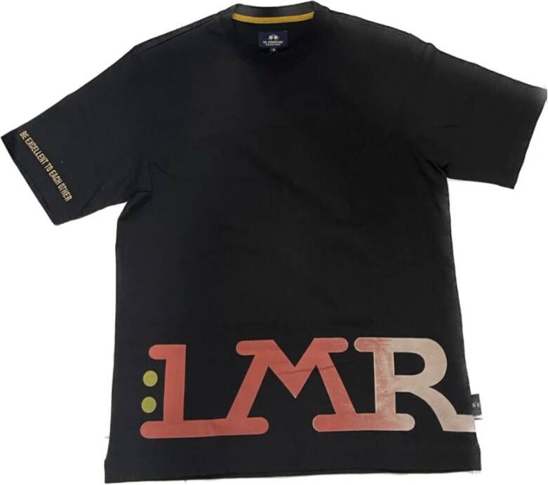 LA MARTINA T-Shirts Zwart Heren