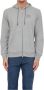LA MARTINA Sweater Fleece Hoodie met Volledige Rits Voor Heren Grijs - Thumbnail 3