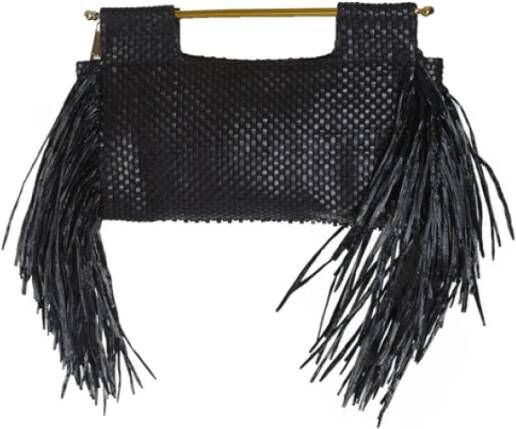 La Milanesa Clutches Zwart Dames