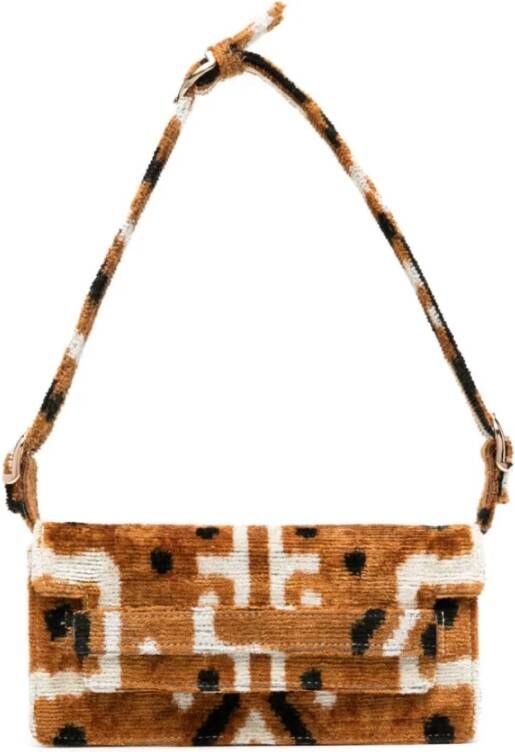 La Milanesa Shoulder Bags Bruin Dames