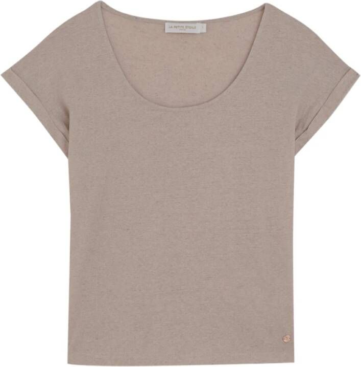 La Petite Étoile Dames-T-shirt Marwa Beige Dames