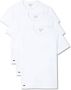 Lacoste Slim fit T-shirt van katoen in set van 3 stuks - Thumbnail 1