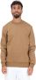 Lacoste Geborsteld biologisch katoenen sweatshirt Brown Heren - Thumbnail 1