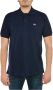 LACOSTE Heren Polo's & T-shirts 1hp2 Men Long Sleeved Best Polo Donkerblauw - Thumbnail 3