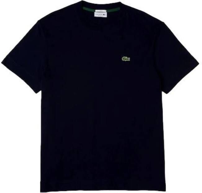 Lacoste Blauw Unisex T-Shirt Th1708 Blauw Heren