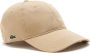 Lacoste Katoenen honkbalpet Beige - Thumbnail 2