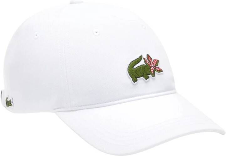 Lacoste Caps Wit Heren