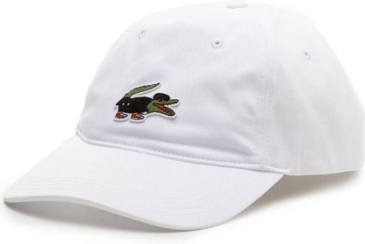 Lacoste Caps Wit Heren