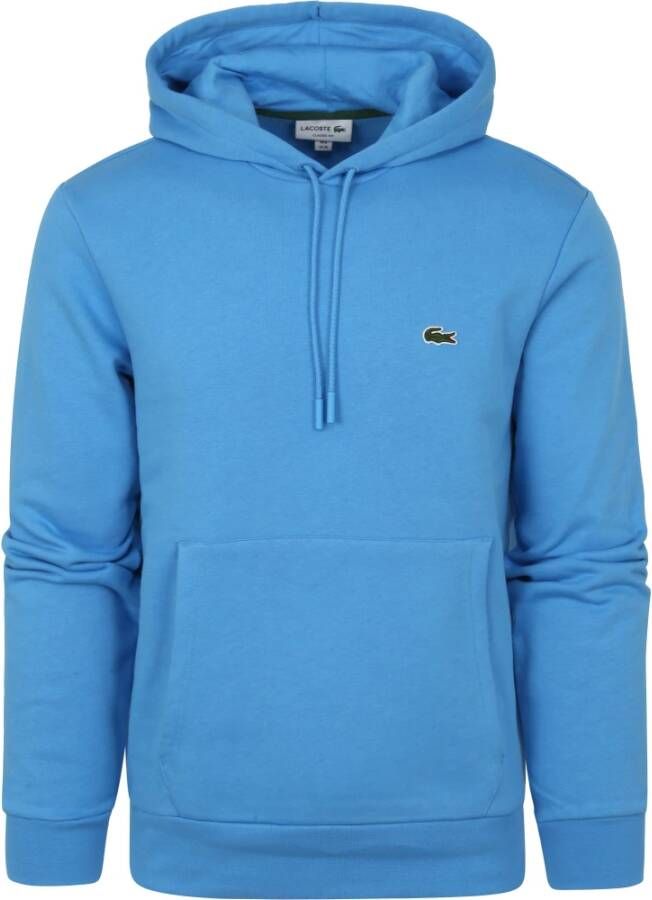 Lacoste Blauwe hoodie Blauw Heren