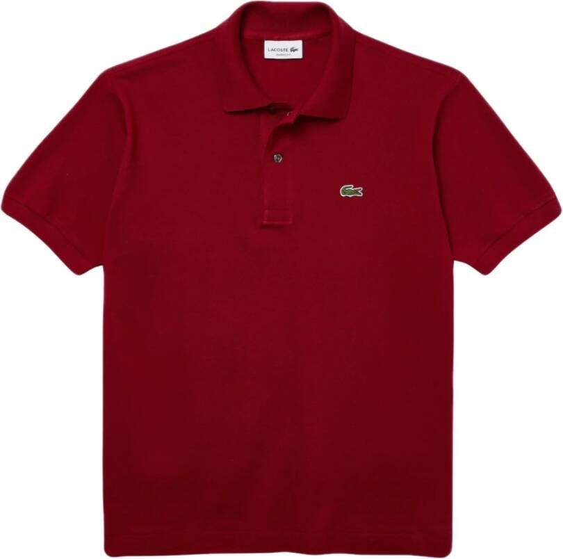 Lacoste Classic Fit L.12.12 Polo shirt Rood Heren