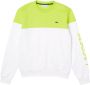 Lacoste Sweatshirt met labelprint model 'COLOUR BLOCK CREW' - Thumbnail 2