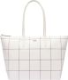 Lacoste Concept Seasonal Tote Bag White Dames - Thumbnail 1