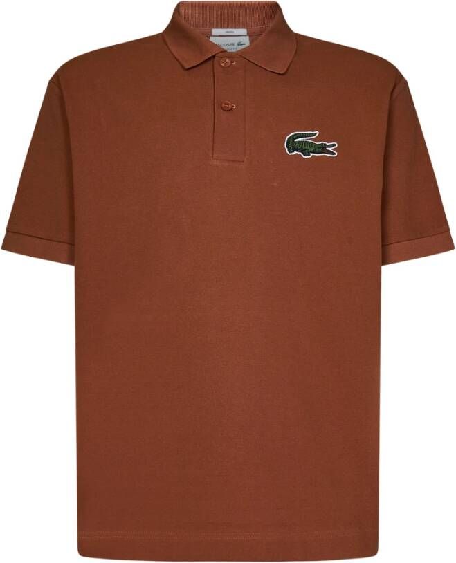 Lacoste Copper Ss23 Unisex T-Shirts Polos Bruin Heren