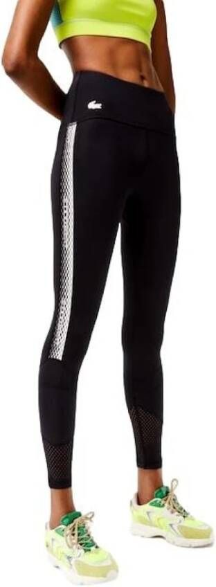 Lacoste Dames Sportlegging Of4909 Zwart Dames