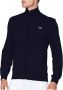 Lacoste Navyblauwe Katoenen Sweatshirt met Hoge Kraag en Ritssluiting Blauw Heren - Thumbnail 15