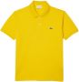 Lacoste Gele C7T Polo Yellow Heren - Thumbnail 1