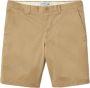 Lacoste Gemoderniseerde Slim Fit Stretch Katoenen Bermuda Shorts Beige Heren - Thumbnail 1