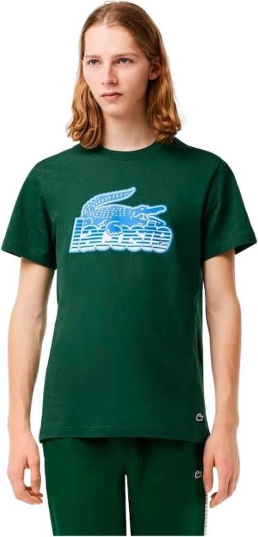 Lacoste Heren Casual T-Shirt Collectie Groen Heren