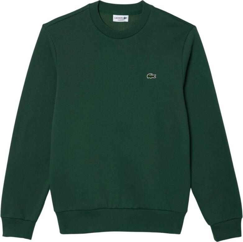 Lacoste Groene Basic Sweatshirt Groen Heren