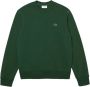 Lacoste Geborsteld biologisch katoenen sweatshirt Green Heren - Thumbnail 2