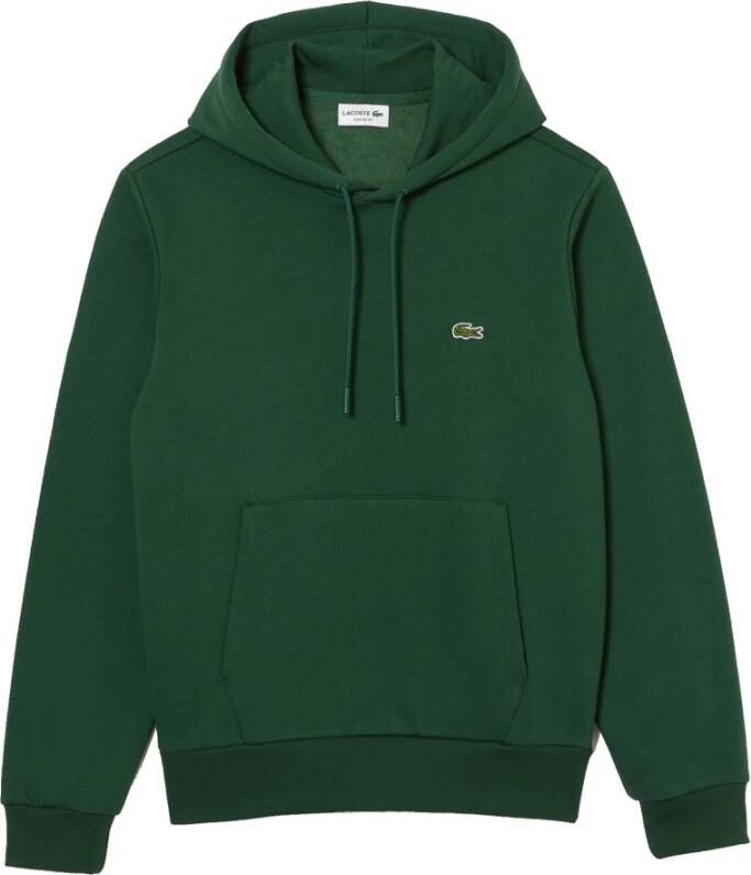 Lacoste Groene Jogger Sweater met Capuchon Groen Heren
