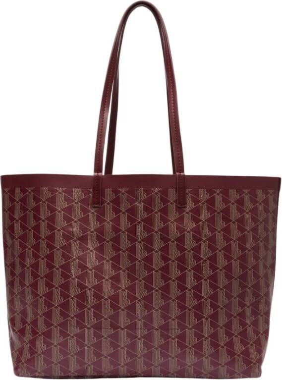Lacoste Zely Tote Bag Nf4344Ze Brown Dames