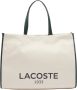 Lacoste Heritage Canvas Tote Bag Nu4342Td White Dames - Thumbnail 1