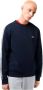 Lacoste Heren Navy Sweatshirt met Groene Krokodil Patch Blauw Heren - Thumbnail 2