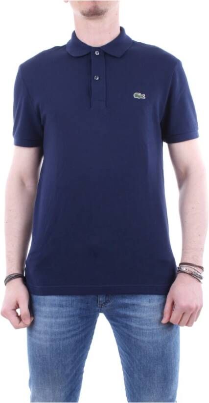 Lacoste Heren polo shirt met korte mouwen Blauw Heren