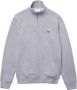 Lacoste Heren Zip Sweater met Micro Logo Blauw Heren - Thumbnail 1