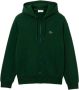 Lacoste Klassieke pasvorm color block hoodie met kangoeroezak Green Heren - Thumbnail 2