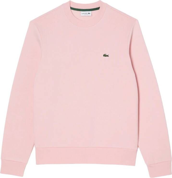 Lacoste Iconische Sweatshirt in Roze Pink Heren
