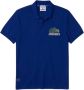 Lacoste Katoenen Polo T-Shirt Stijl ID: Ph5026-00-Bdm Blauw Heren - Thumbnail 1