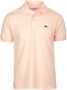 Lacoste Klassiek Polo Shirt Roze Heren - Thumbnail 1