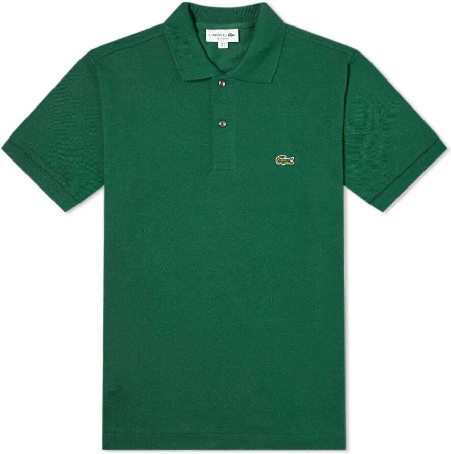 Lacoste Klassieke Groene Polo Shirt Groen Heren