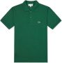 Lacoste Klassieke Groene Polo Shirt Groen Heren - Thumbnail 1