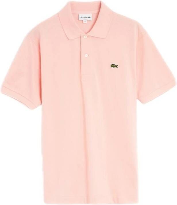 Lacoste Klassieke Heren Polo in Roze Dames