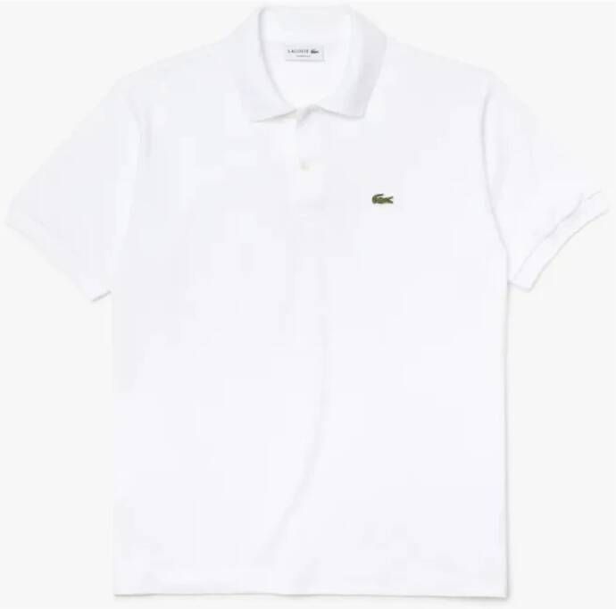 LACOSTE Heren Polo's & T-shirts 1hp2 Men Long Sleeved Best Polo Donkergroen - Foto 9
