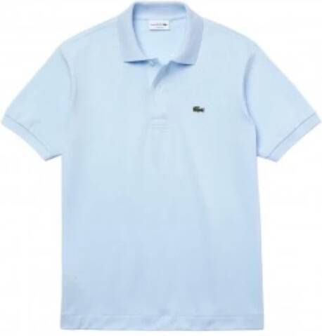 Lacoste Klassieke pasvorm korte mouw polo van 100% katoen Blauw Heren